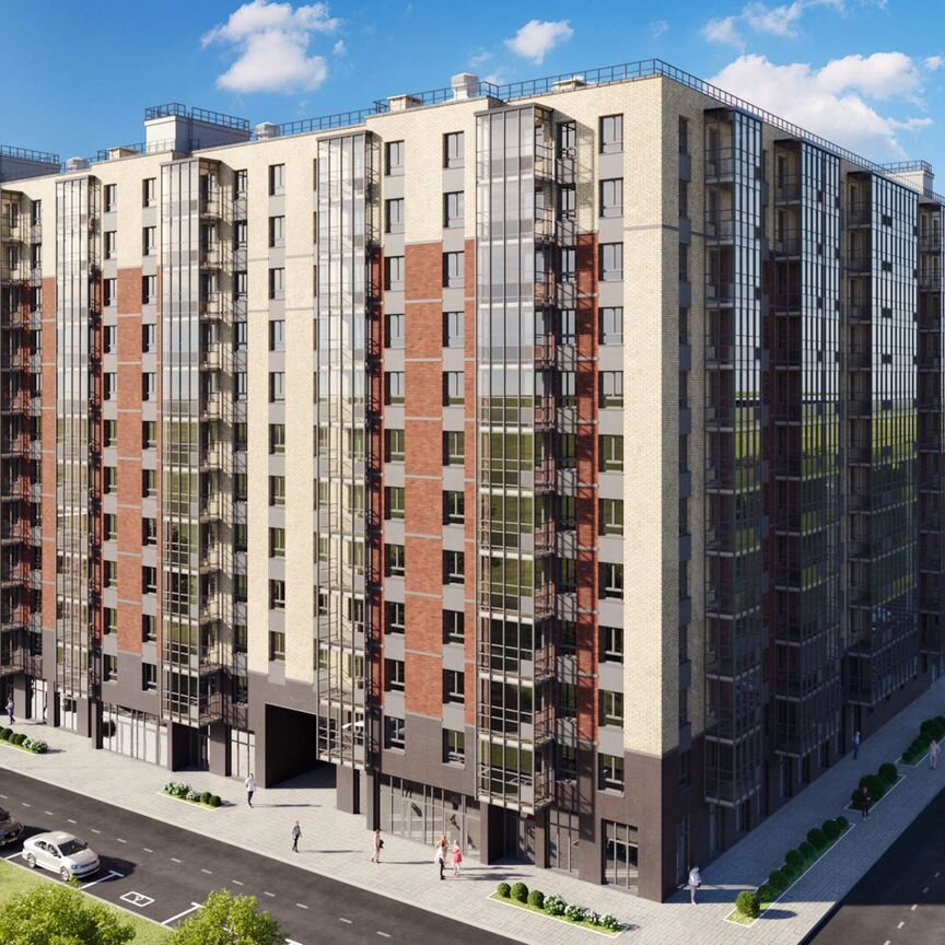 1-к. квартира, 34,5 м², 11/12 эт.