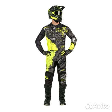 Джерси oneal Element Ride, Желто-черный