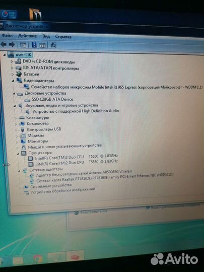 Toshiba l300 core2duo