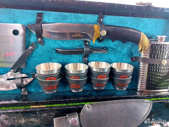 Набор шампуров подарочный