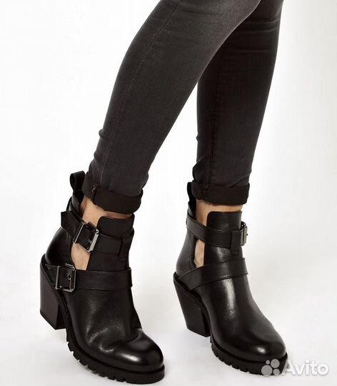 Ботильоны натуральная кожа 38