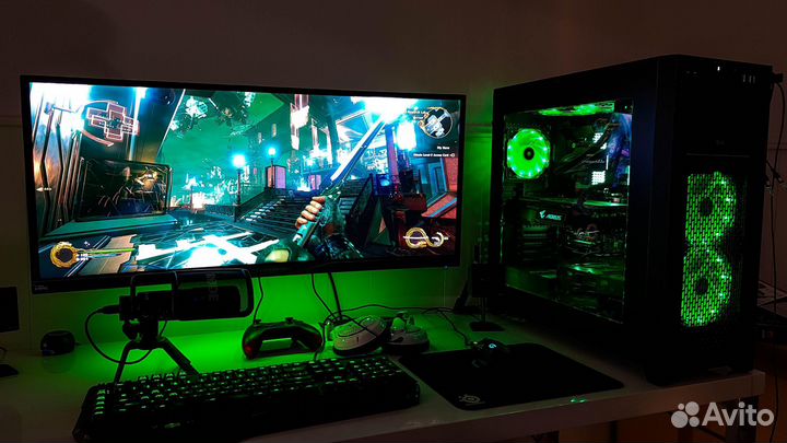 Лучший для игр i3-12100f / RTX3060-12gb / SSD500