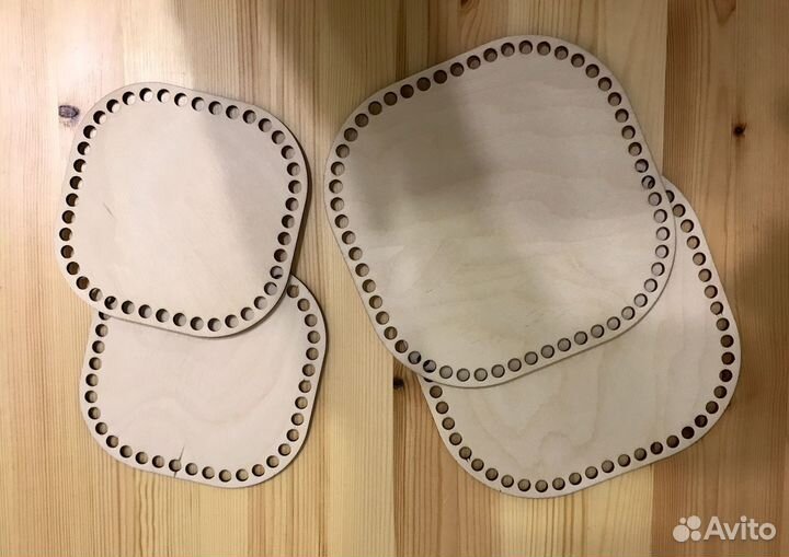 Деревянные донышки для корзинок