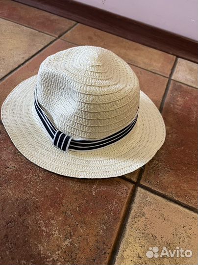 Соломенная шляпа детская