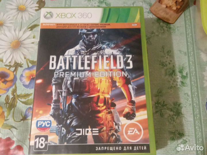 Battlefield 3 premium edition на xbox 360