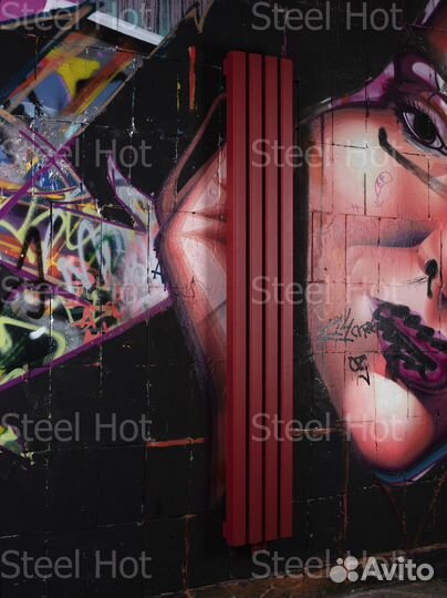 Горизонтальный дизайн радиатор Steel от завода