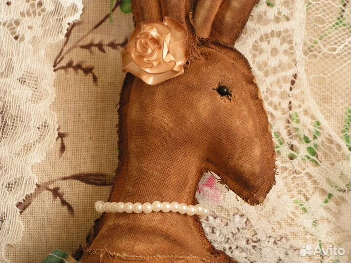 Авторская игрушка кролики