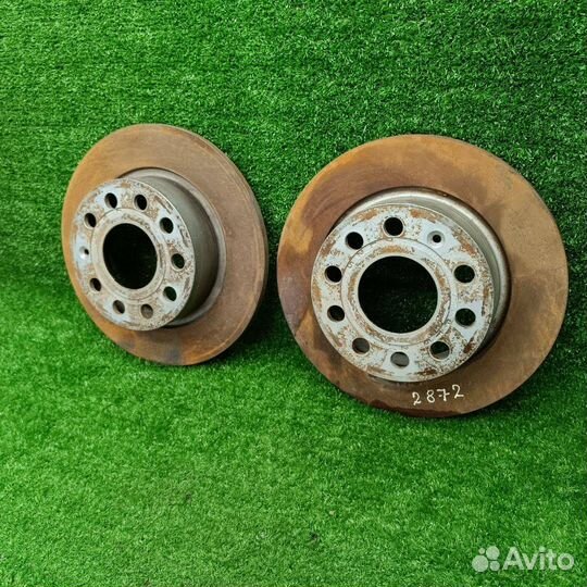 Диски тормозные задние Volkswagen Jetta 6 2012