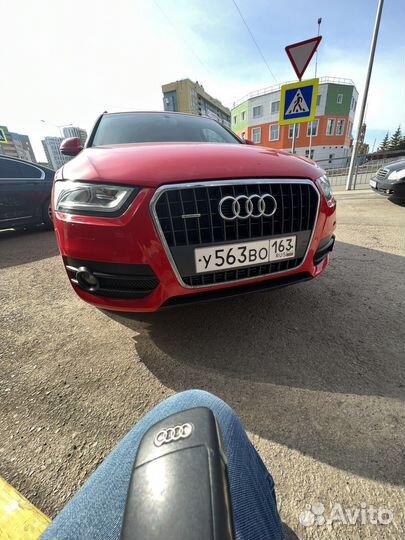 Передний бампер Audi Q3 2013 г