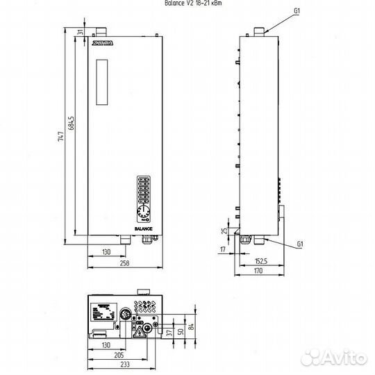 Электрокотел zota Balance V2 - 21