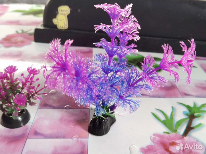 Украшение для аквариума грунт рыбка фильтр