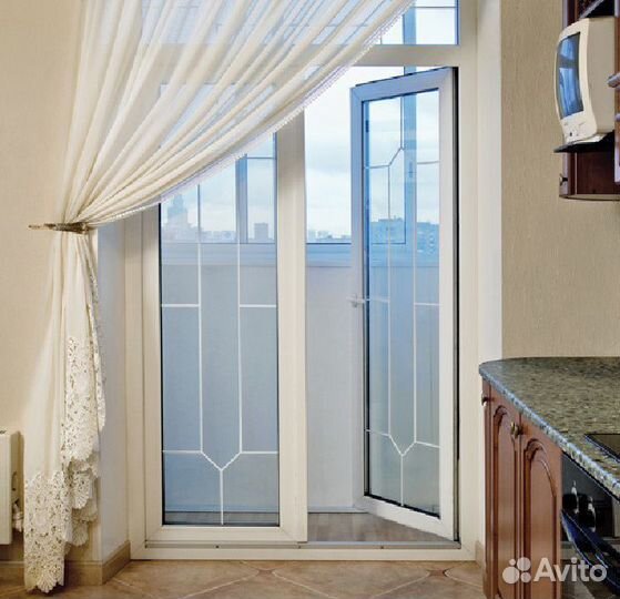 Балконная пластиковая