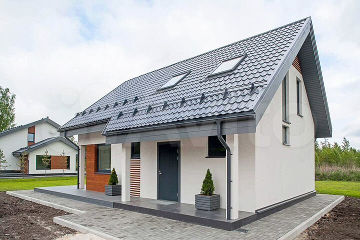 Дом 123 м² на участке 8 сот.