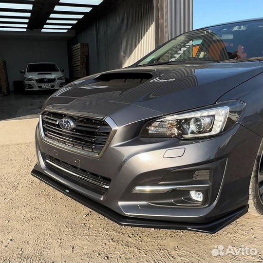 Передний сплиттер, губа для Subaru Levorg VM 17-20