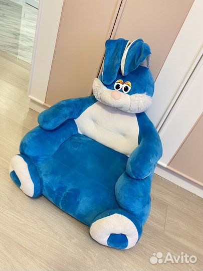 Детское кресло зайчик