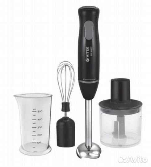 Блендер Vitek,черный/белый,800Вт,новый