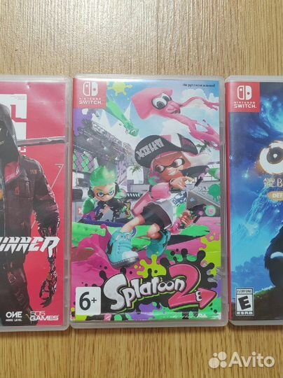 Splatoon 2, Ori, Ghostrunner игры для Nintendo