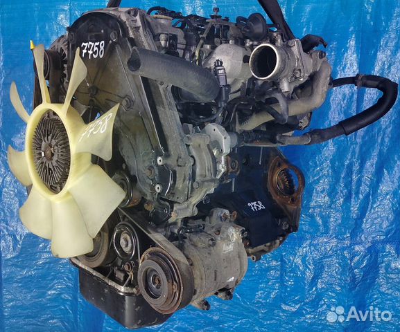 Двигатель Hyundai D4CB 2.5 CRDi, Euro3, 135-145лс