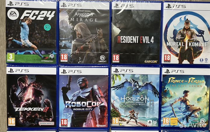 Игры для PS4 и PS5 + обмен