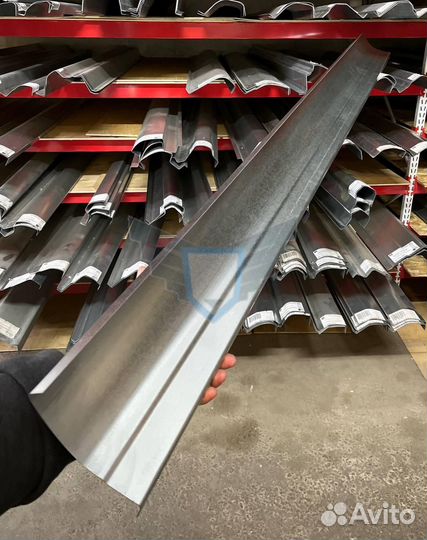 Порог Toyota Highlander XU20 2001-2007 (1мм)