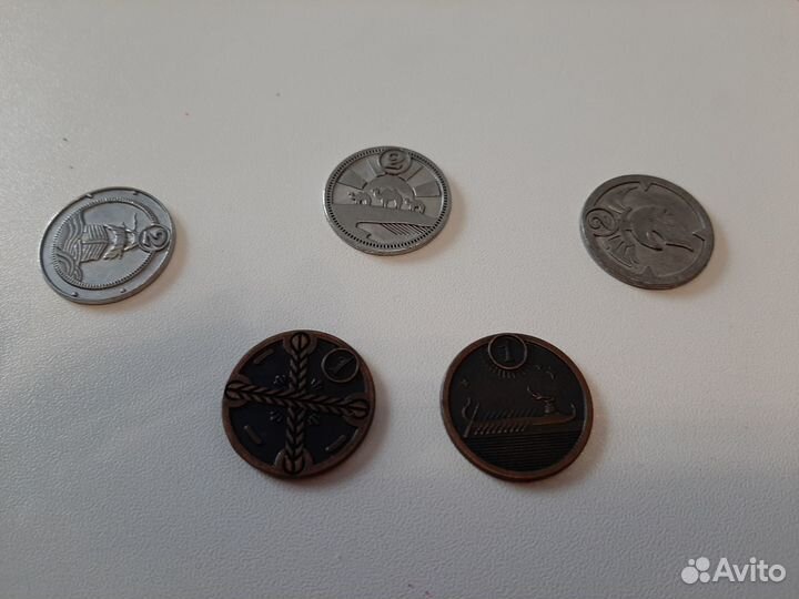 Монетки из пятерочки обмен