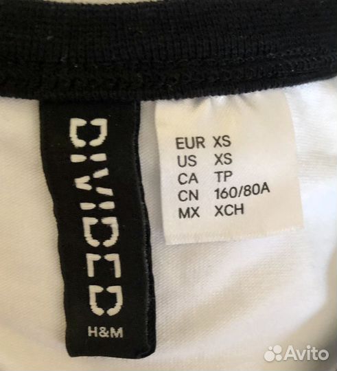 Футболка H&M женская XS