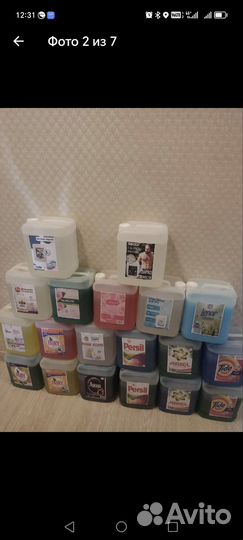 Гель для стирки, кондиционер, фейри