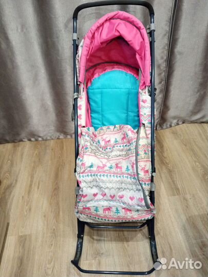 Санки коляска ника