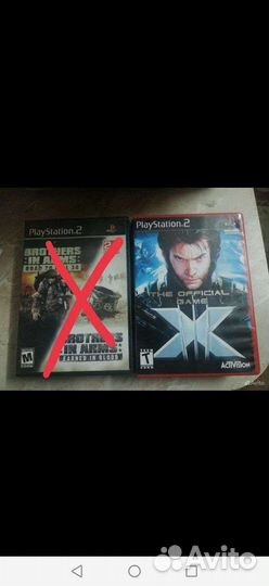 Игры для PS2 и компа, детские, marvel