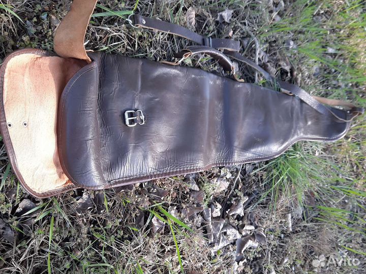 Чехол и патронтаж, кожанные