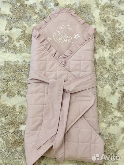 Детский конверт на выписку