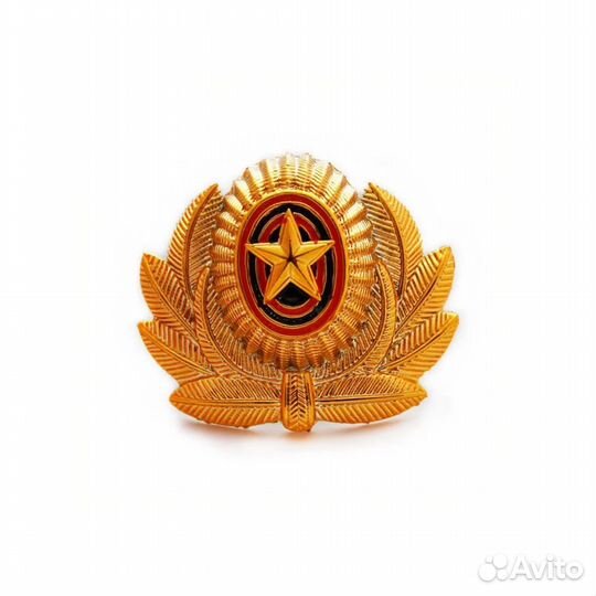 Кокарда Российской Армии (большая) гост РФ