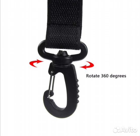 Крючки на коляску для сумки и рюкзака (2 шт)