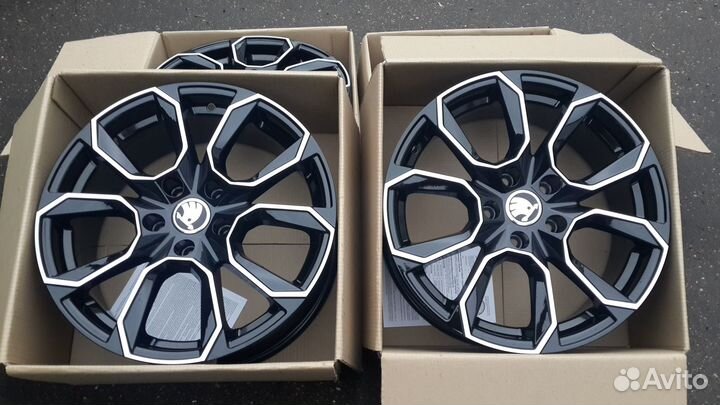 Skoda kodiaq, Octavia, Superb, Yeti R17 новые
