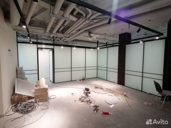 Перегородка стекло