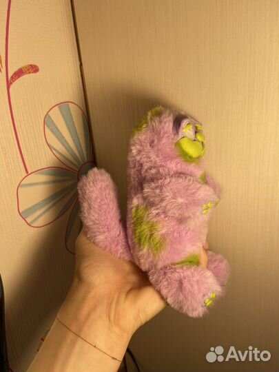 Игрушка ручной работы котик–пятнышко