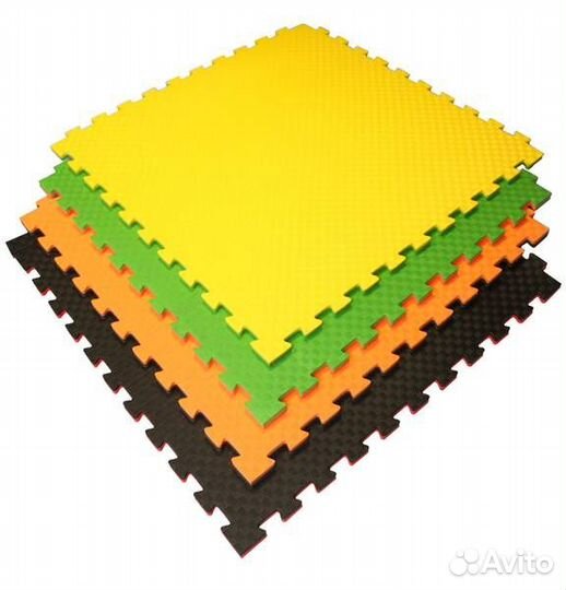 Будо-маты, мягкий пол, пазлы