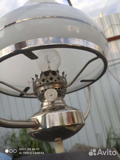 Люстра керосинка потолочная