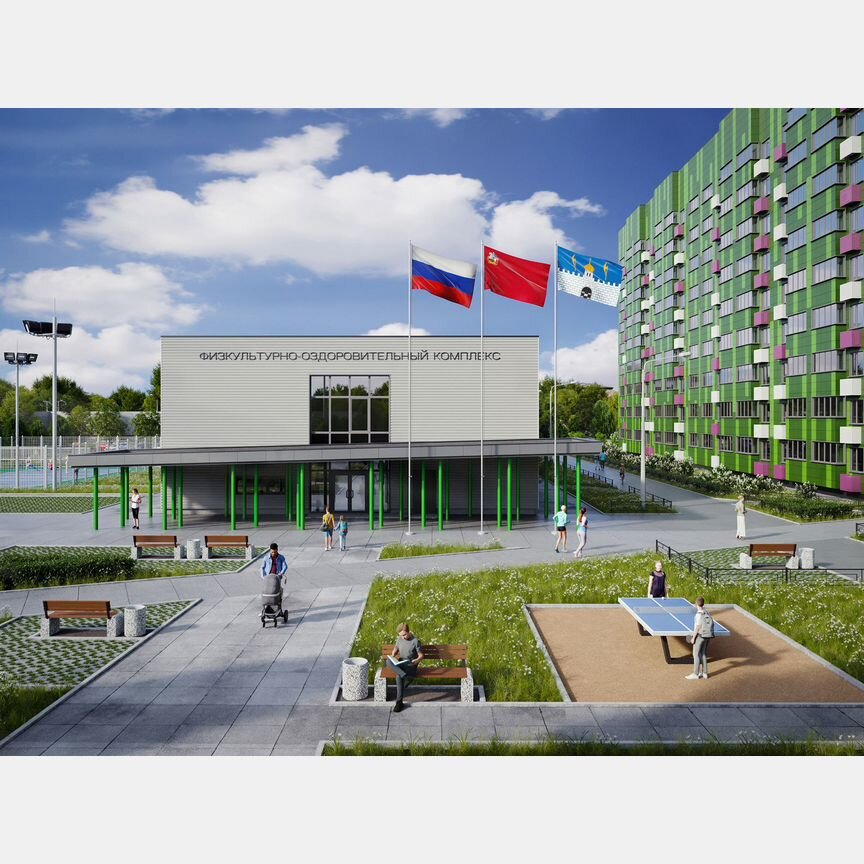 1-к. квартира, 35,4 м², 3/9 эт.