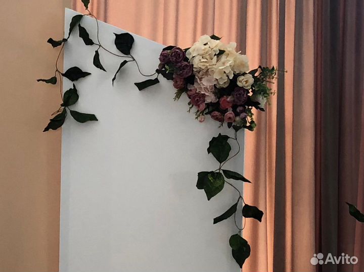 Искуственные цветы для свадебного декора