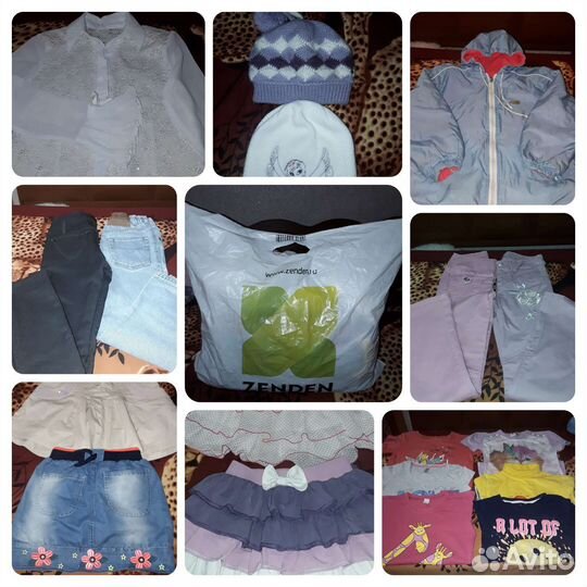 Пакет вещей на девочку