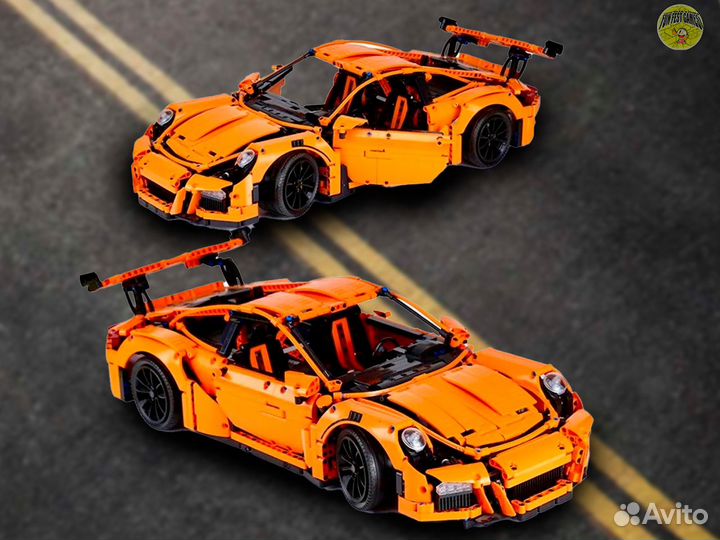 Конструктор машина Porsche 911 GT3 RS аналог Lego