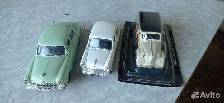 Авто модели СССР (1:43)