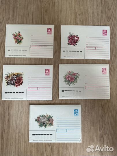 Почтовые конверты СССР
