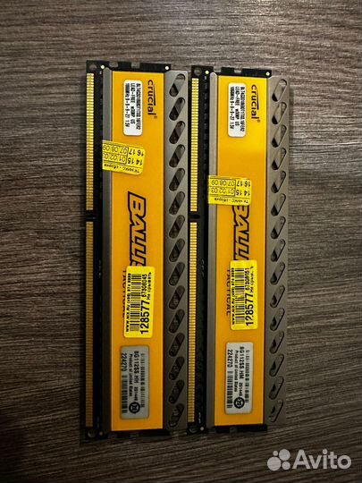 Оперативная память Ballistix ddr3 4gb