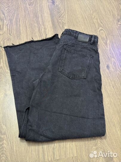 Джинсы трубы zarina на высокой посадке