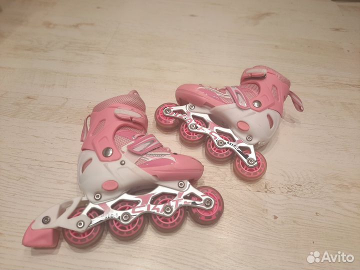 Коньки роликовые детские, р.31-34