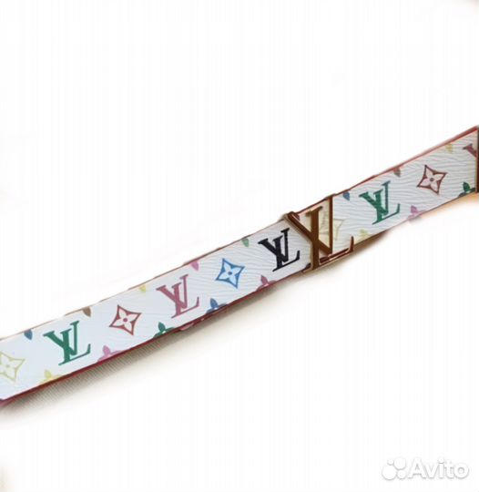 Louis vuitton ремень multicolor