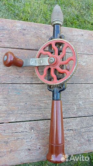 Дрель ручная времён СССР