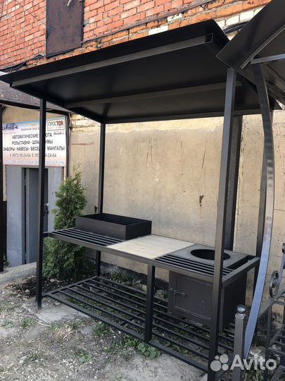 Мангалы в стиле лофт